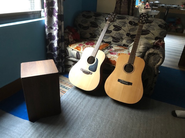 Guitars and Cajon